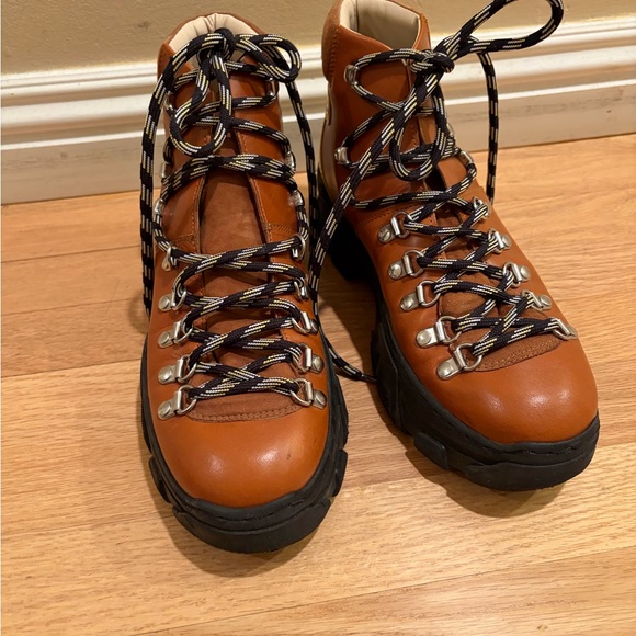 Anthropologie Another Project Hiking Boots – Yellow/Red, Women’s 37 - Picture 6 of 11